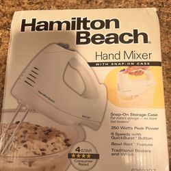 Hamilton hand mixer 