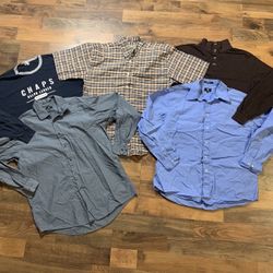 Men Shirts Size Large Bundle Deal