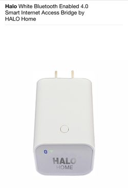Halo White Bluetooth Enabled 4.0 Smart Internet Access Bridge by HALO Home
