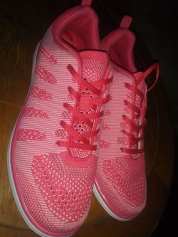 Brand New Pink Shoes 9 In A Half Wide