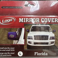 Florida Gators Car Mirror Cover 2 Pack - Large Size [NEW] Car Auto Truck