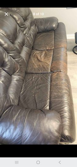 2 Genuine Leather Couches