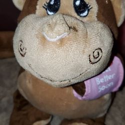 Get Better Soon Stuffed Monkey 