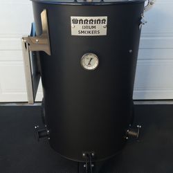 BBQ Barrel Smoker Grill Drum Cooker Vertical 55 Gallon Pit UDS Restaurant Kettle Charcoal Wood