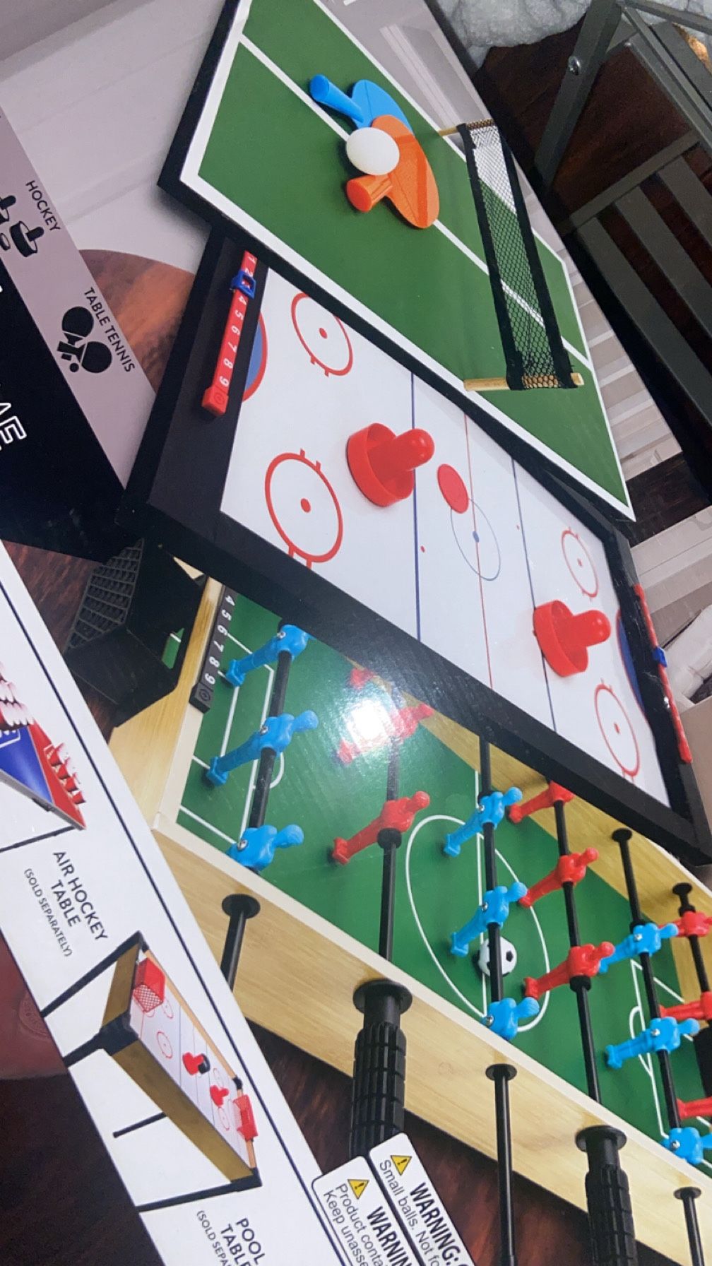 Miniature 3 In 1 Tabletop Games