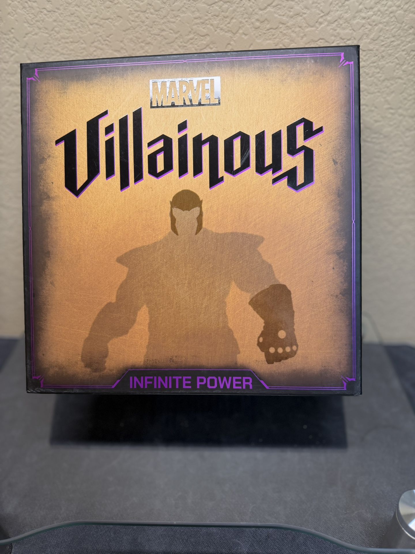 Marvel Villainous Infinite Power Thanos Board Game 