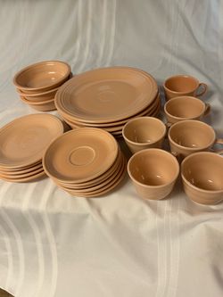 Fiestaware Apricot Dinnerware