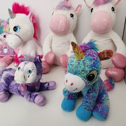 Unicorn Plush Soft Toy Stuffed Animal Lot