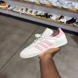 Pre-loved Adidas Human Race Sambas Sz9.5