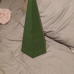 Green Carboard Tower 