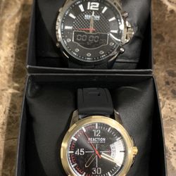 Brand New “REACTION KENNETH COLE “WATCHES $65 each    