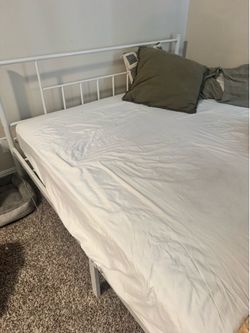 Queen Bed and Mattress