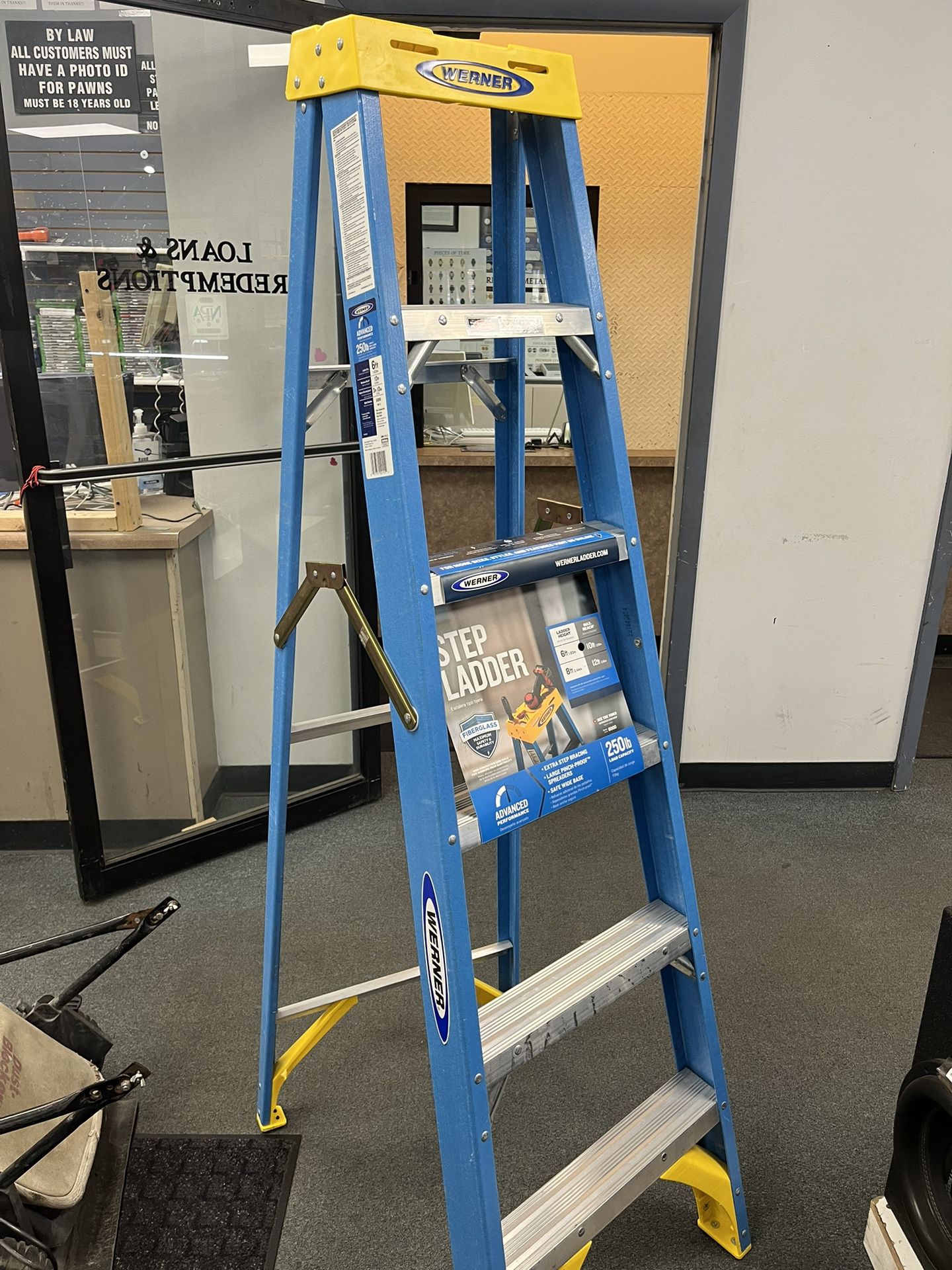 New Werner 6ft Ladder 