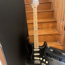 Fender MIM LTD Edition Stratocaster W/ Hardshell Case, Fender Amp 