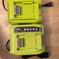 Ryobi 40V Rapid Chargers