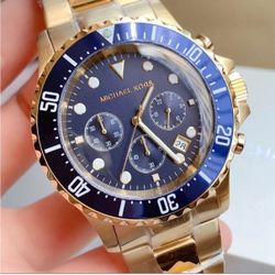 Michael Kors Gold Submariner Watch