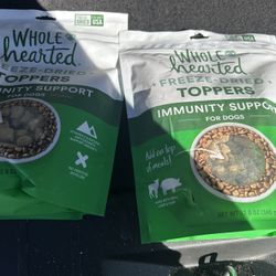 WholeHearted Freeze-Dried Immunity Support Dog Food Toppers