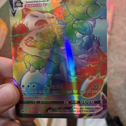 Snorlax vmax rainbow