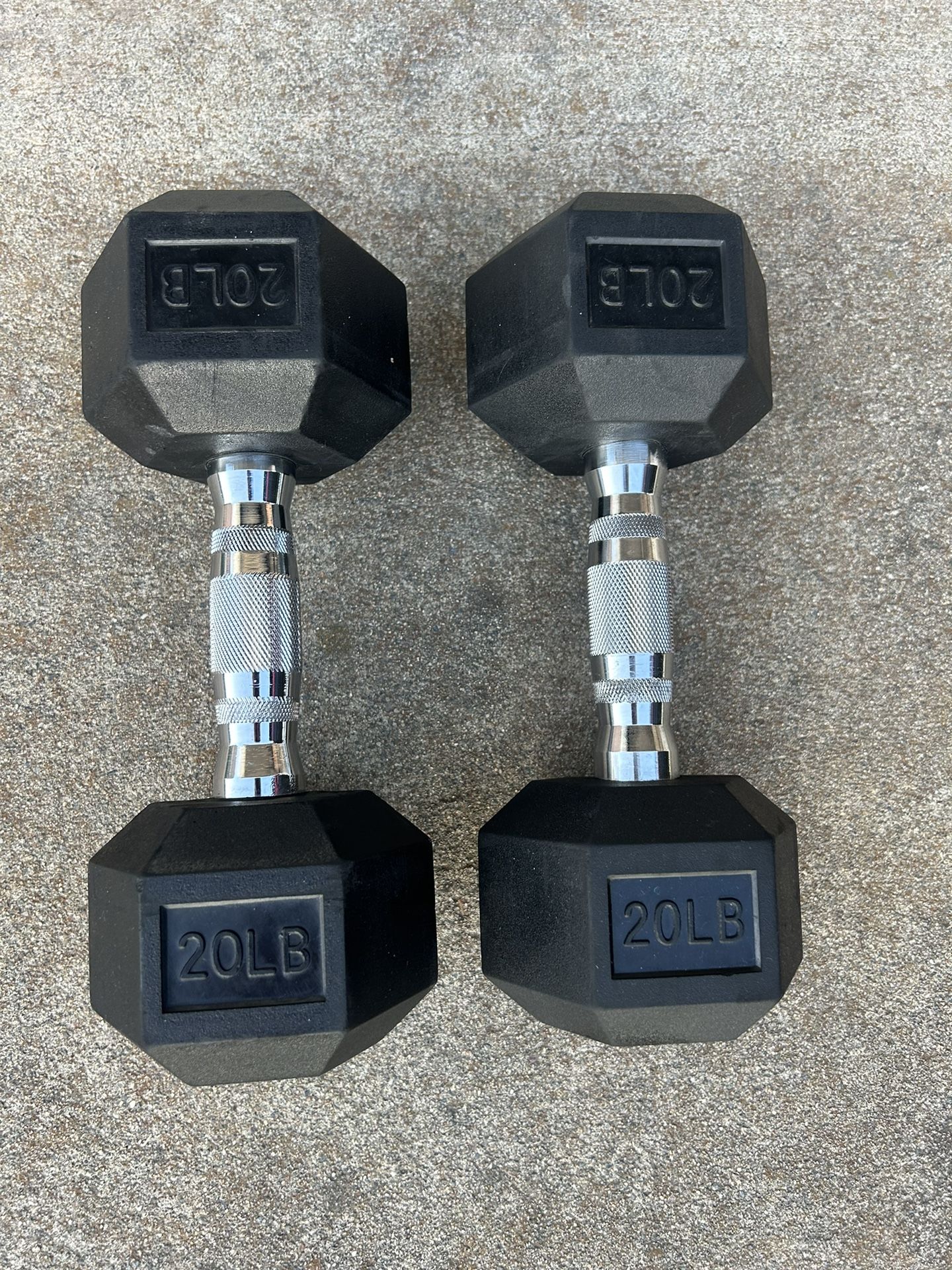 Set 20 Lb. Dumbbell