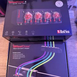 ReefDose Doser 4 Head Dosing Pump Red Sea Aquarium Saltwater Fishtank