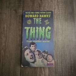 The Thing Vhs