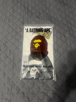 White bape t shirt