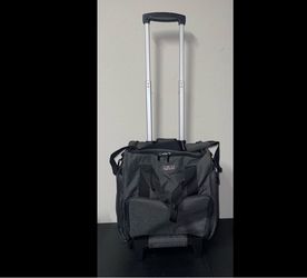 Rolling Makeup Case Black & Nail Polish Storage Case!