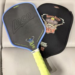 Bread & Butter Loco Azul 16mm Pickleball Paddle (Hybrid)