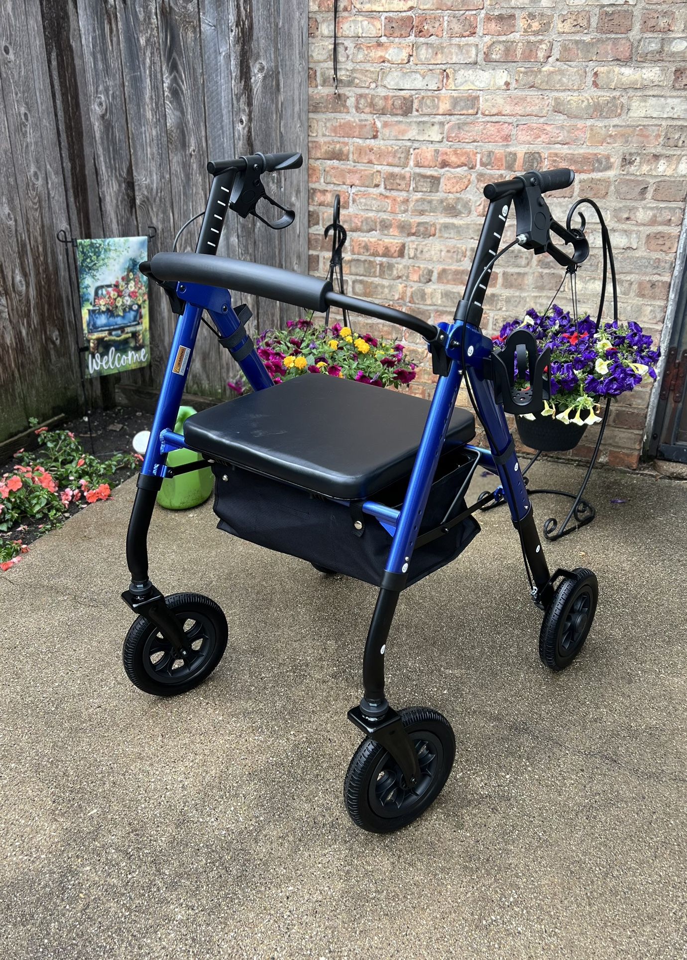ELENKER Heavy Duty Rollator Walker