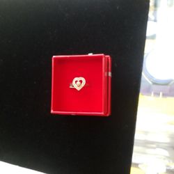 Womens Ring Heart 14K 1.4G