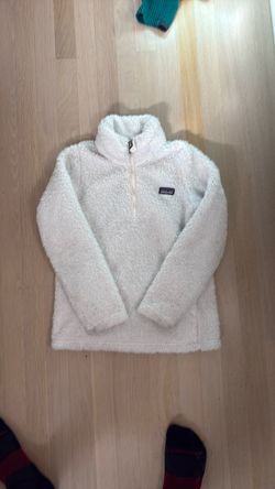 White Patagonia girls small (7-8)Los Gatos sweater