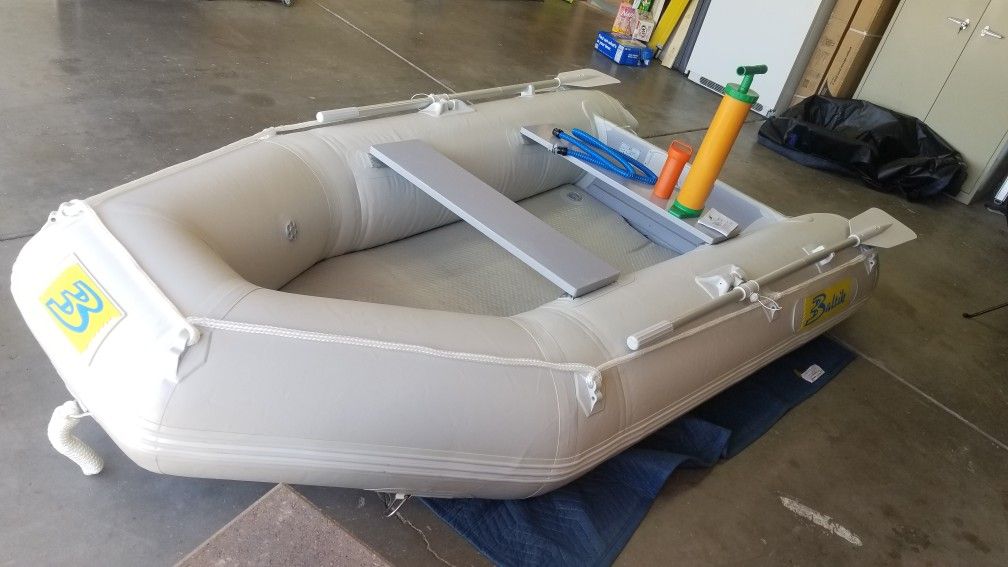 NEW 9.5' Baltik Inflatable Boat with High Pressure Air Deck Floor MODEL BA-95