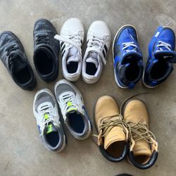 Boy Nikes + Adidas 