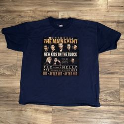 New Kids On The Block 2015 Tour Shirt 2XL
