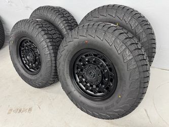 🚨ON SALE🚨 -NEW 16x8 rhino wheels wrapped in 285/75r16 RBP A/T tires