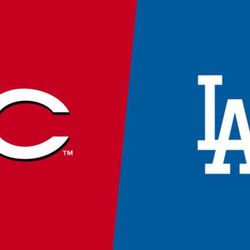 Reds At Dodgers game ticket