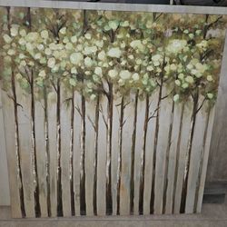 Hanging Canvas Picture Artwork 54in X 40in