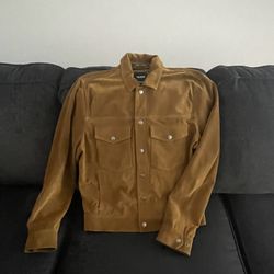 FOR SALE: Todd Snyder Italian Suede Dylan Jacket – Dylan (Tobacco/Camel)