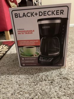 Black decker coffee maker