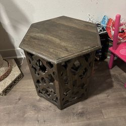 Crafted In India End table 
