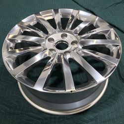 21” Bentley GT GTC Wheel Rim OEM Factory Chrome
