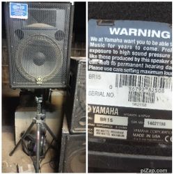 Public Address System Dj Equipment Band Speakers 