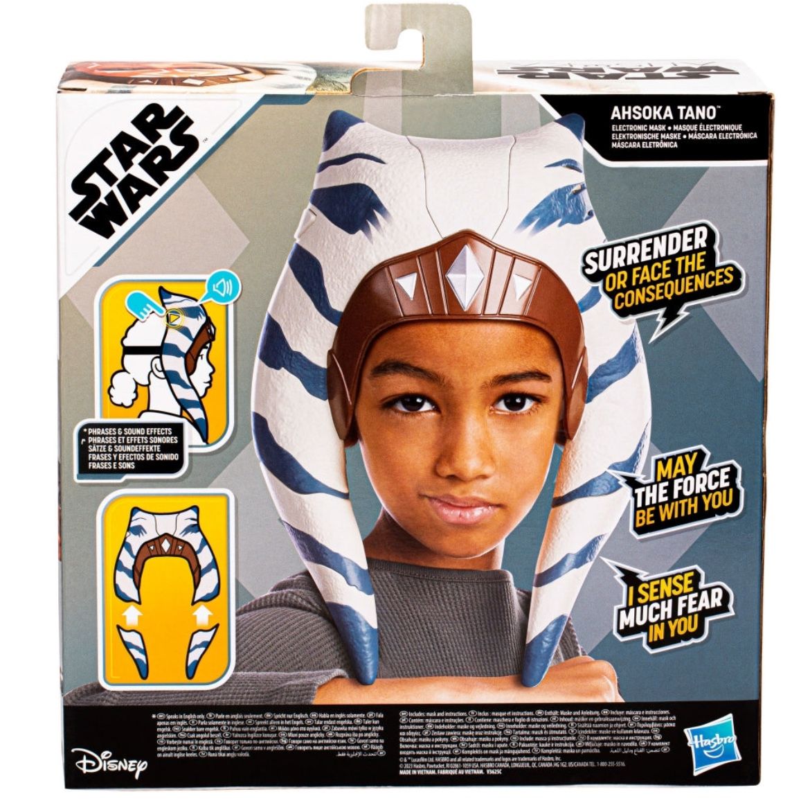 Star Wars Ahsoka Tano Electronic Mask