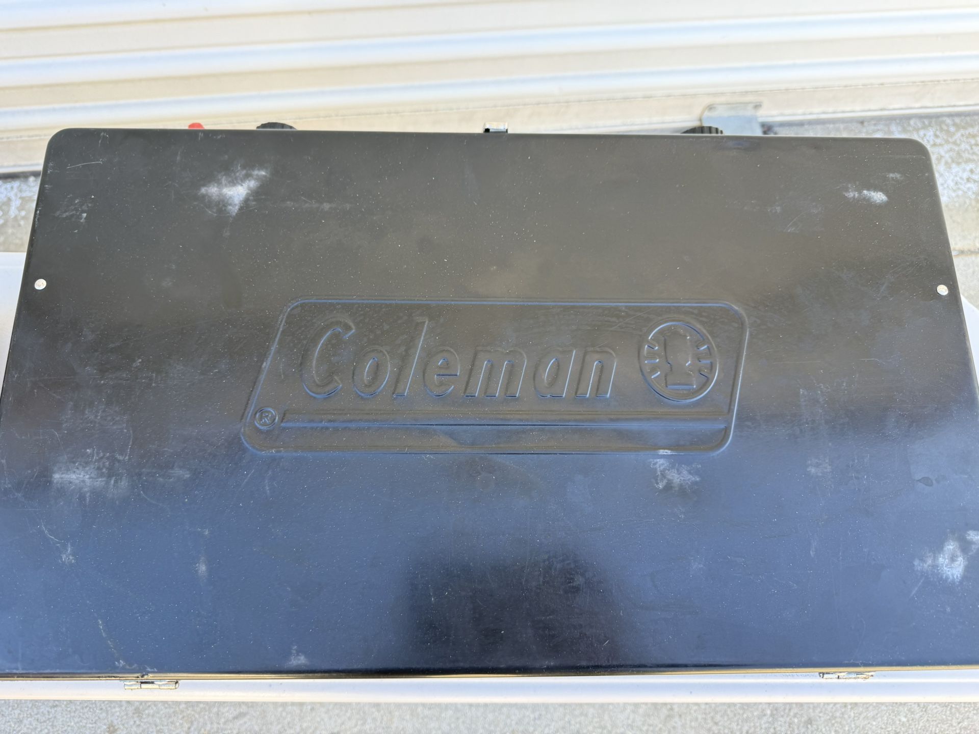 Coleman 2 Burner Camping Stove Includes Kitchen Ware