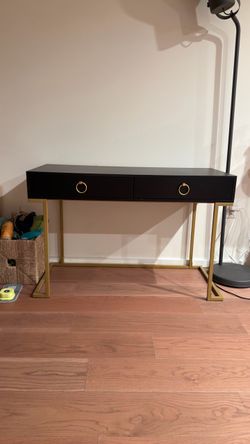 Vanity or Office desk (black)