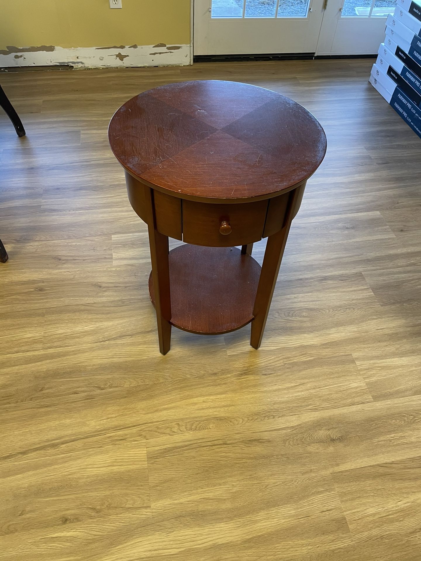 Round End Table