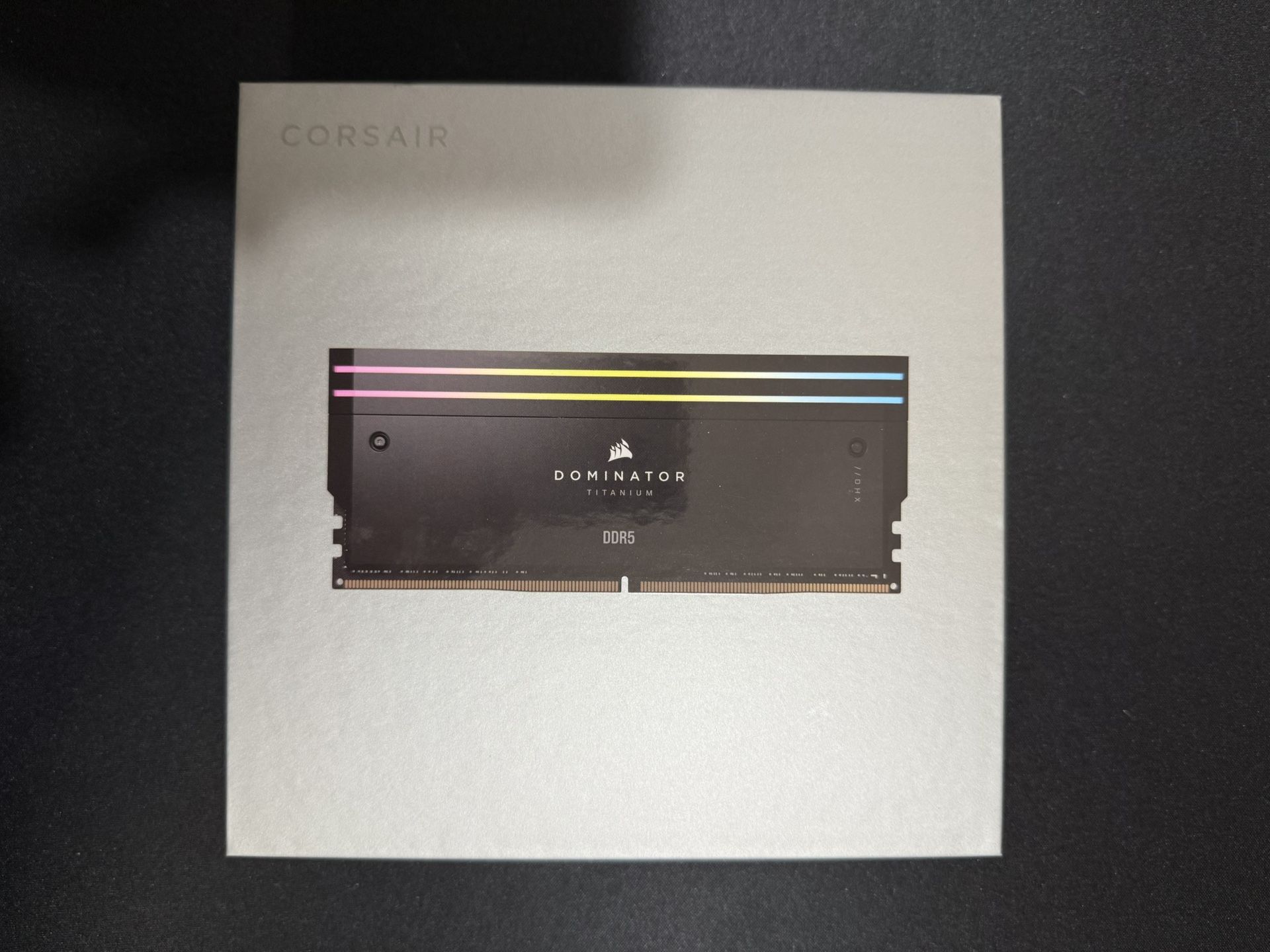 CORSAIR Dominator Titanium RGB DDR5 RAM 96GB (4x24GB) DDR5 6000MHz CL30