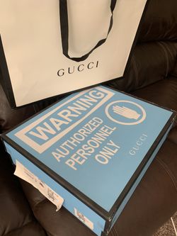 GUCCI shoes EXCLUSIVE+Box Bag Receipt