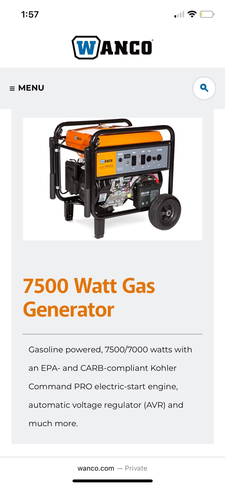 New Generator 