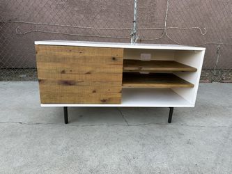 West Elm Mid Century Modern Media Console Entertainment Center Tv Stand Cabinet Sideboard Credenza.